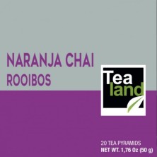 Pirámides rooibos naranja chai