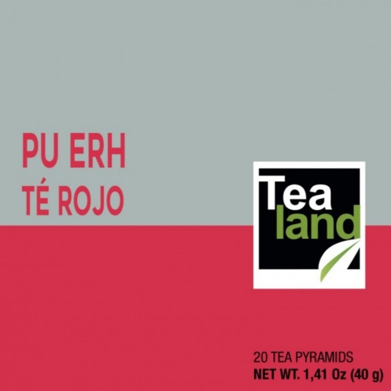 Pirámides té rojo pu erh Pirámides té rojo pu erh