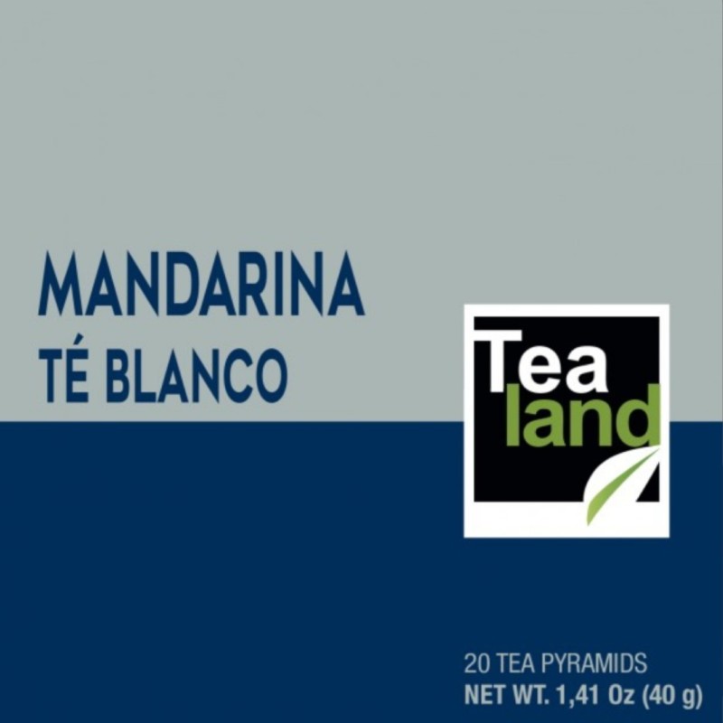 Pirámides té blanco mandarina Pirámides té blanco mandarina
